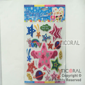 STICKER ESTRELLAS GIBRE GRANDES (25X17CM) HS5654-1 x 12